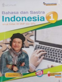 Image of Bahasa dan Sastra Indonesia untuk Kelas VII SMP dan MTs