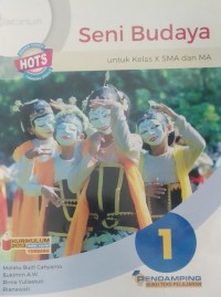 Image of Seni Budaya  : untuk Kelas X SMA dan MA