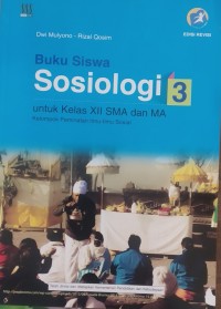 Image of Sosiologi 3 untuk Kelas XII SMA dan MA