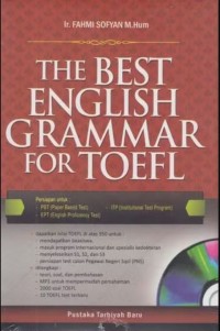 Image of THE BEST ENGLISH GRAMMAR FOR TOEFL