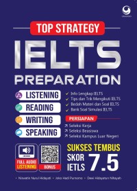 Image of TOP STRATEGY IELTS PREPARATION : LISTENING READING WRITING SPEAKING / NISWATIN NURUL HIDAYATI