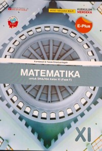 Image of XI Matematika untuk SMA/MA/MAK Kelas XI Fase F